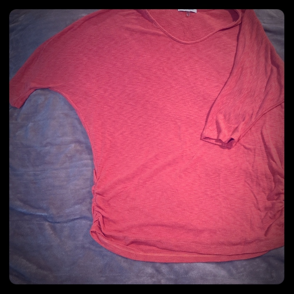 Laila Jade coral maternity sweater